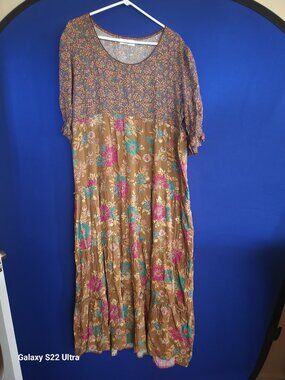 Natural life Floral Maxi Dress